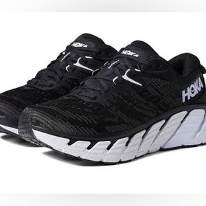 HOKA WOMEN'S HOKA GAVIOTA 4- black/white size 7
